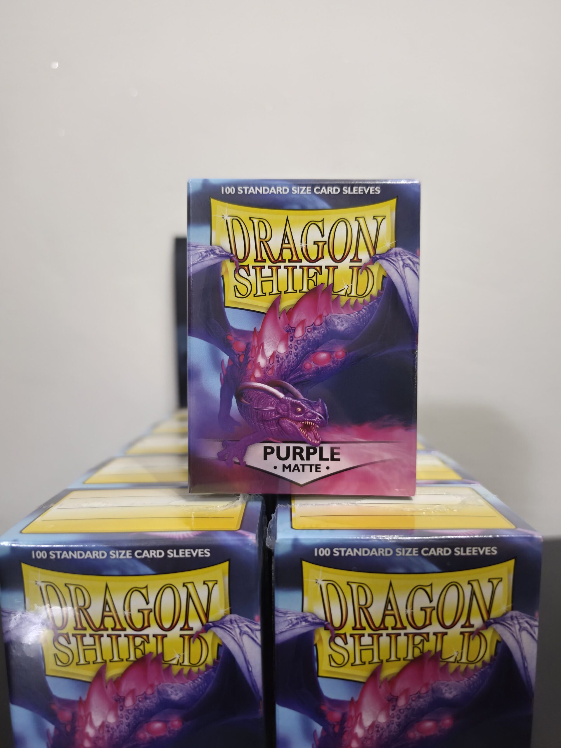 Dragonshield Purple MATTE standard Size 100p