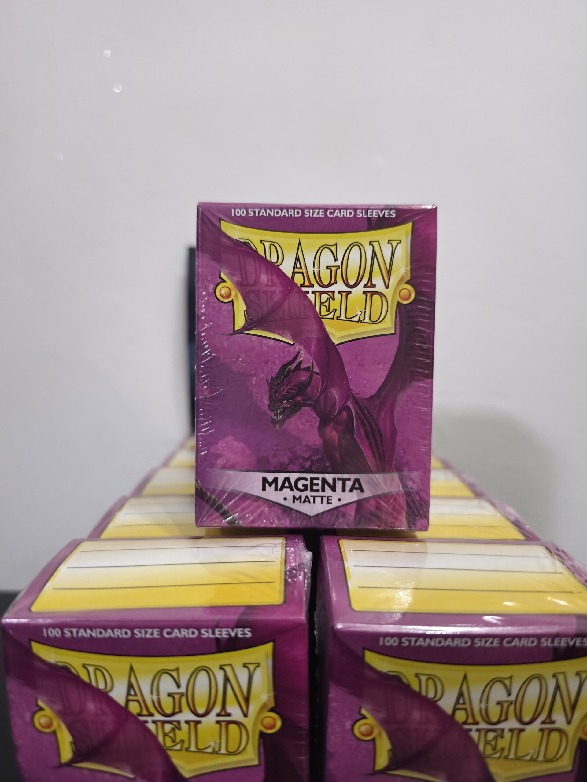Dragonshield Magenta MATTE standard Size 100p