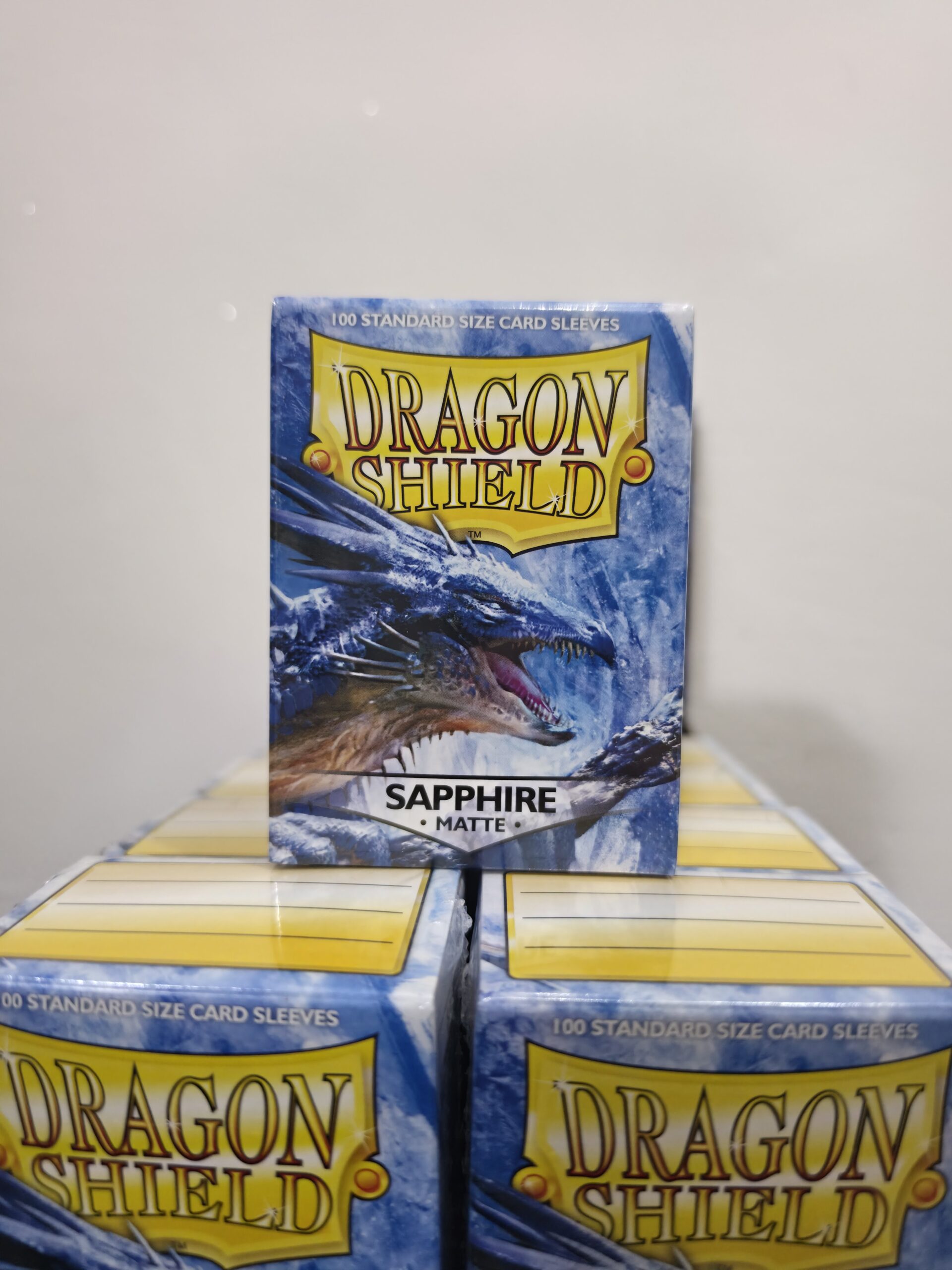 Dragonshield Sapphire MATTE standard Size 100p